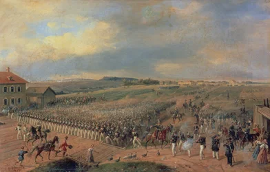 Manœuvres, 1849